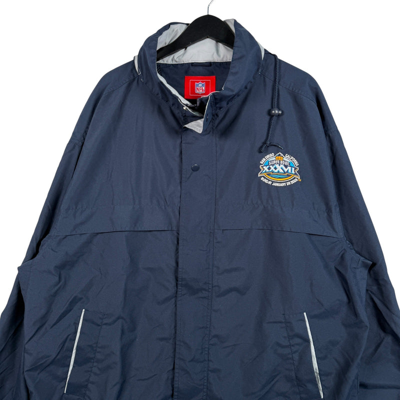 Vintage Super Bowl XXXVII San Diego NFL Windbreaker