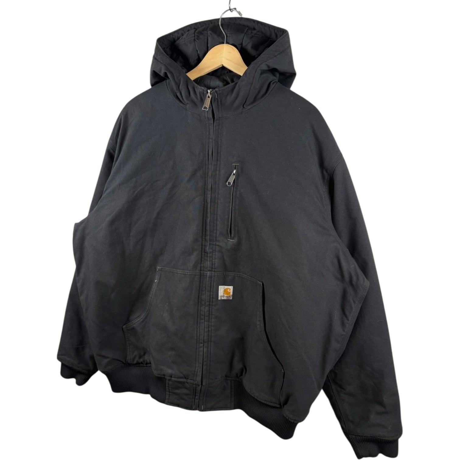 Vintage Carhartt Quilted Lined Full Zip Workwear Jacket