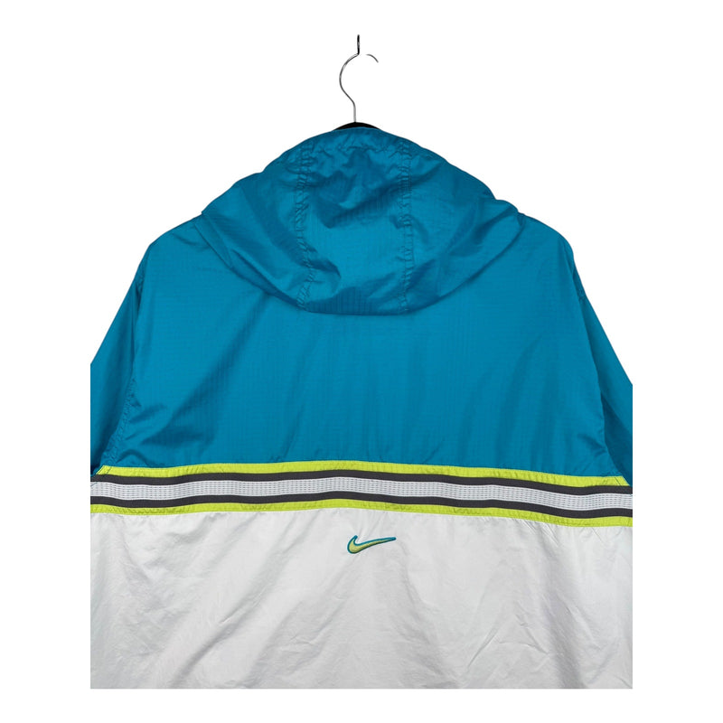Vintage Nike Colorblock Half Zip Hooded Windbreaker