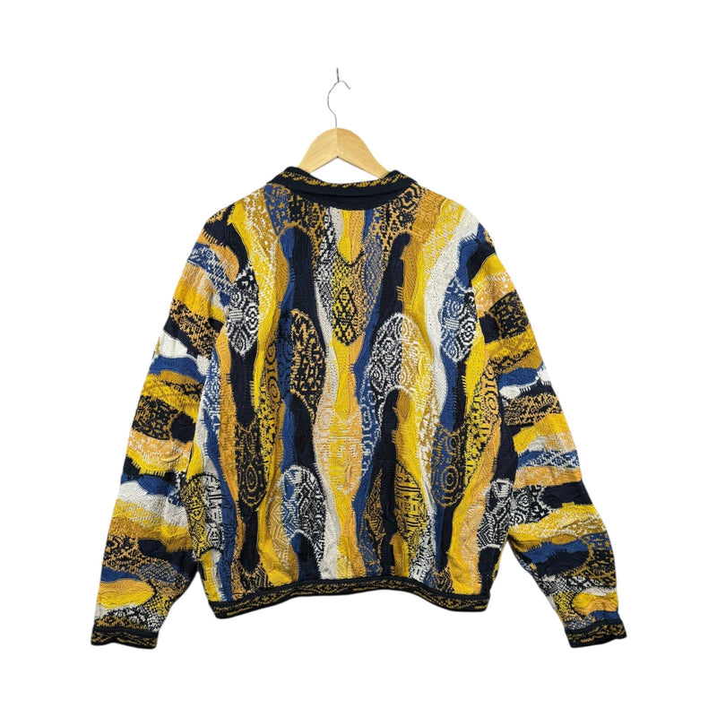 Vintage COOGI Henley Pullover Sweatshirt