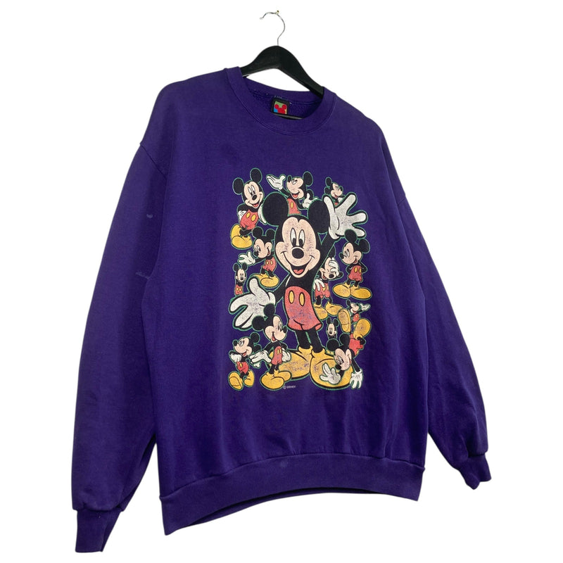 Vintage Disney Mickey Mouse Multi-Graphic Crewneck