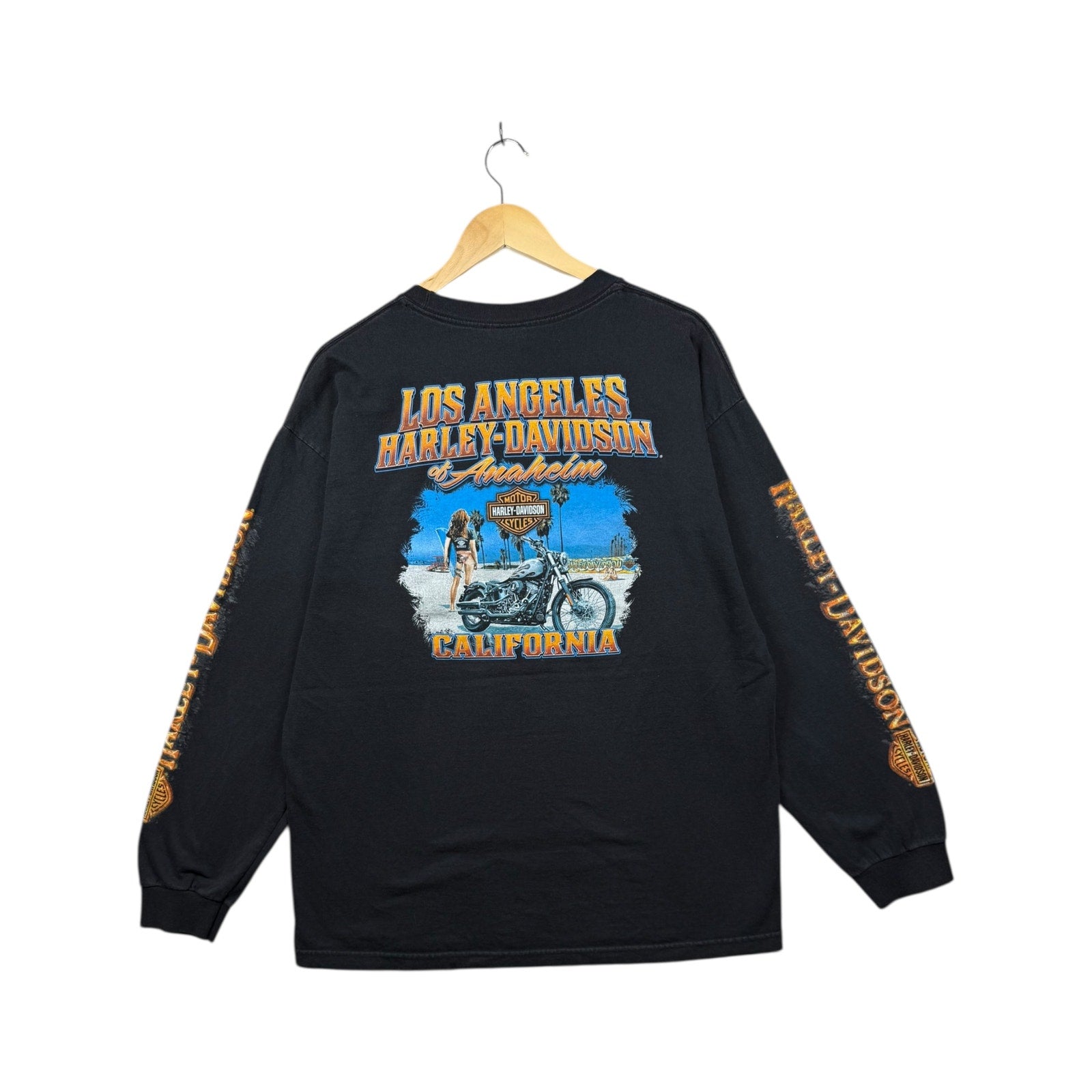 Vintage Harley Davidson Pullover Long Sleeve