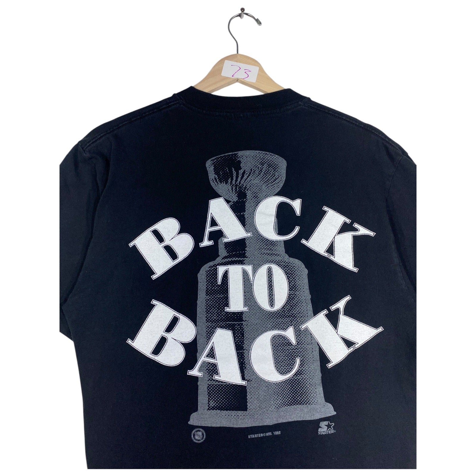 Vintage Pittsburgh Penguins Back To Back NHL T-Shirt