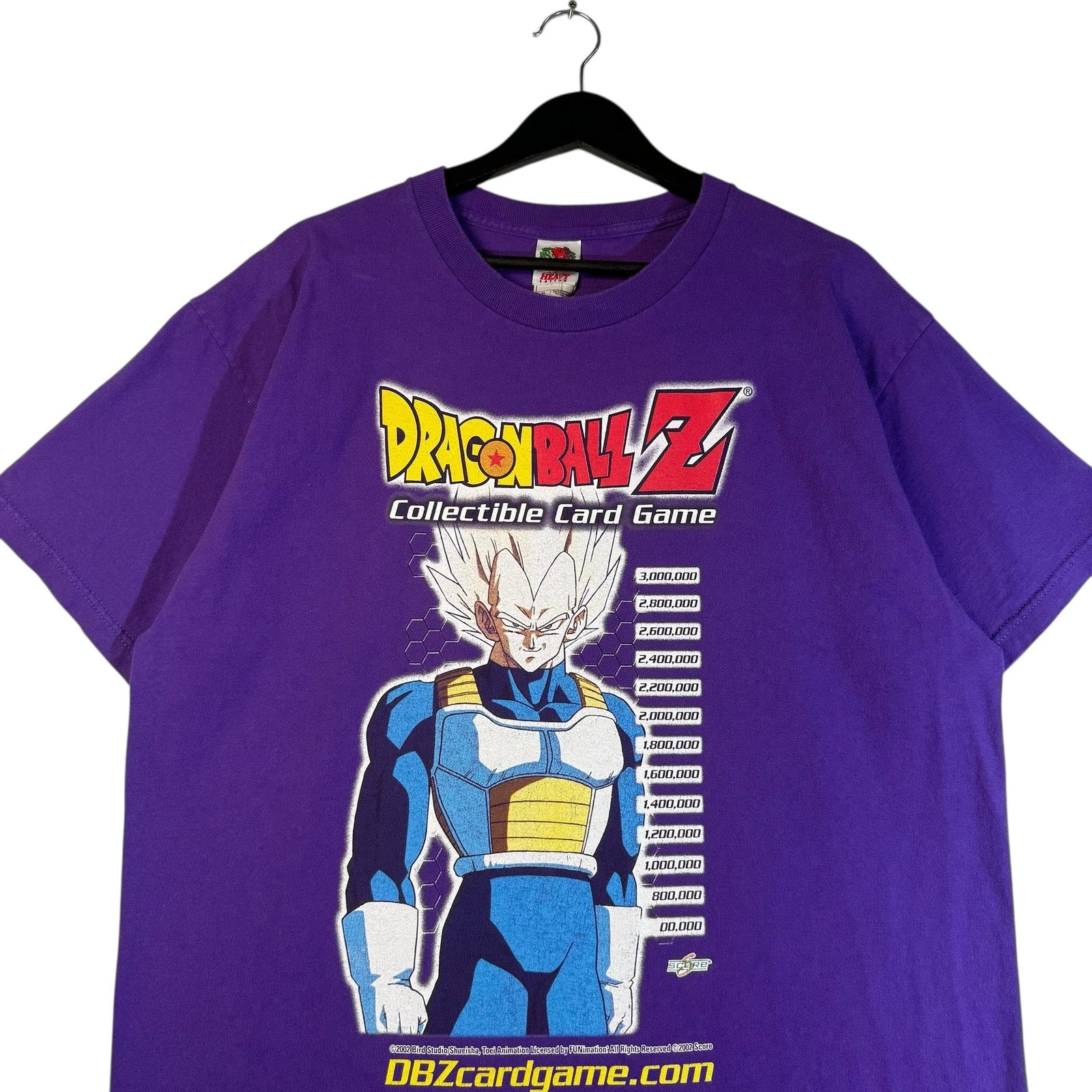 Vintage Dragon Ball Z Card Game Tournament Master Tee