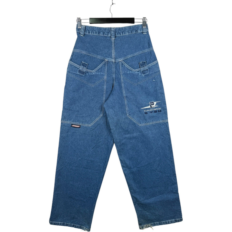 Vintage Miles Best Straight Leg Denim Jeans 44