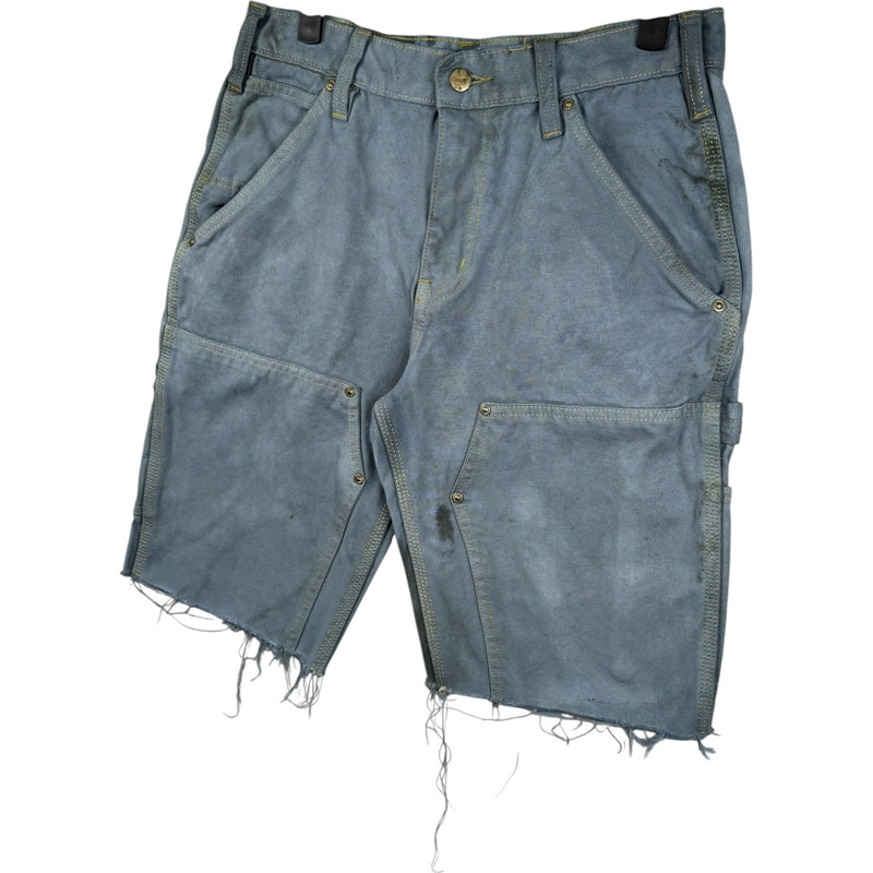 Vintage Carhartt Cargo Utility Denim Shorts 32