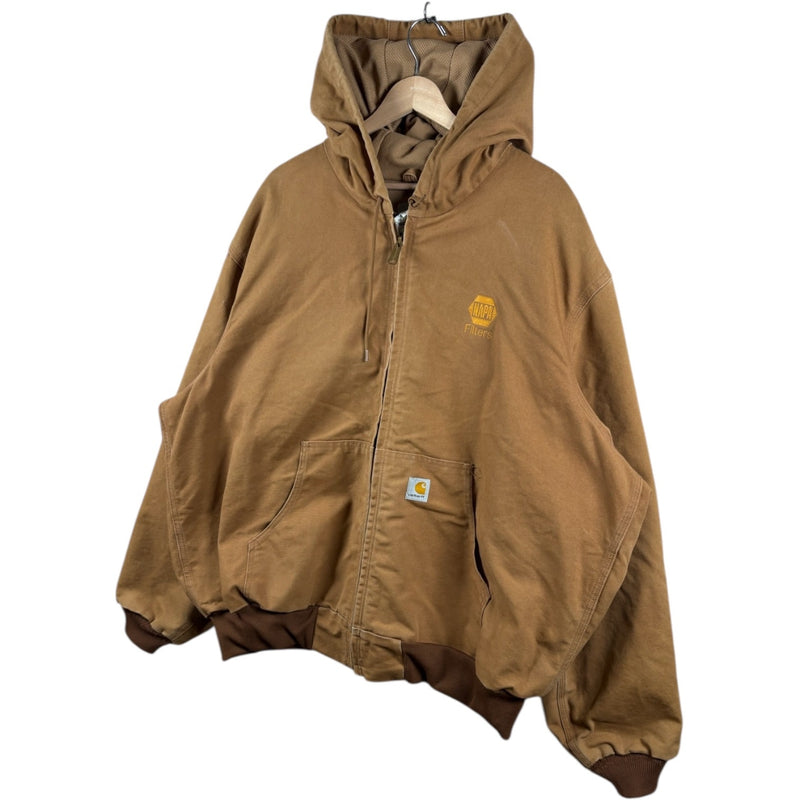 Vintage Carhartt Thermal Lined Hoodie Full Zip Jacket