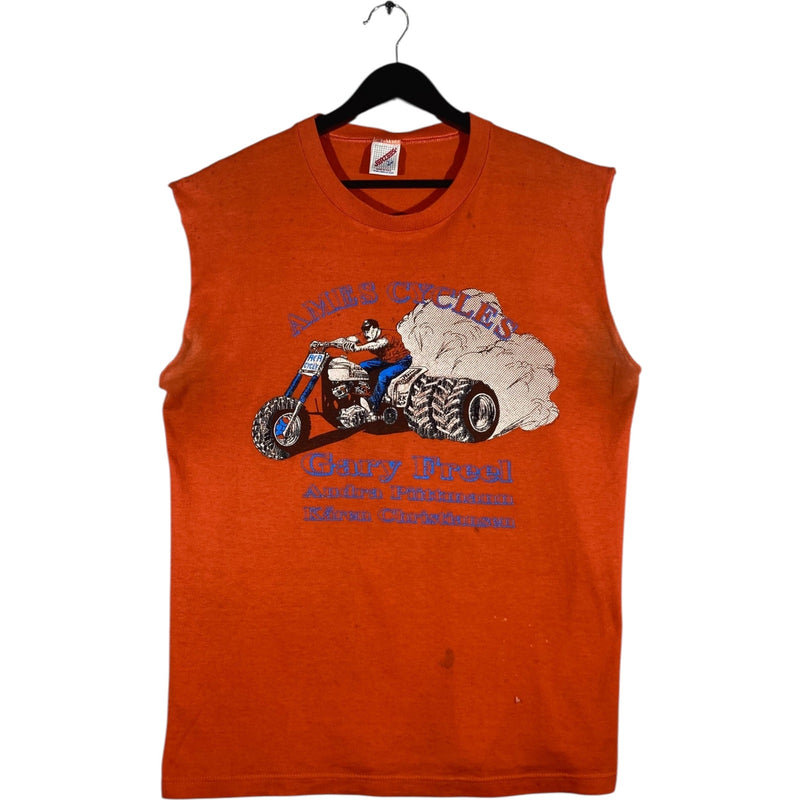 Vintage Jerzees Ames Cycles Tank Top
