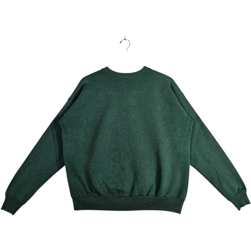 Vintage Green Blank Crewneck