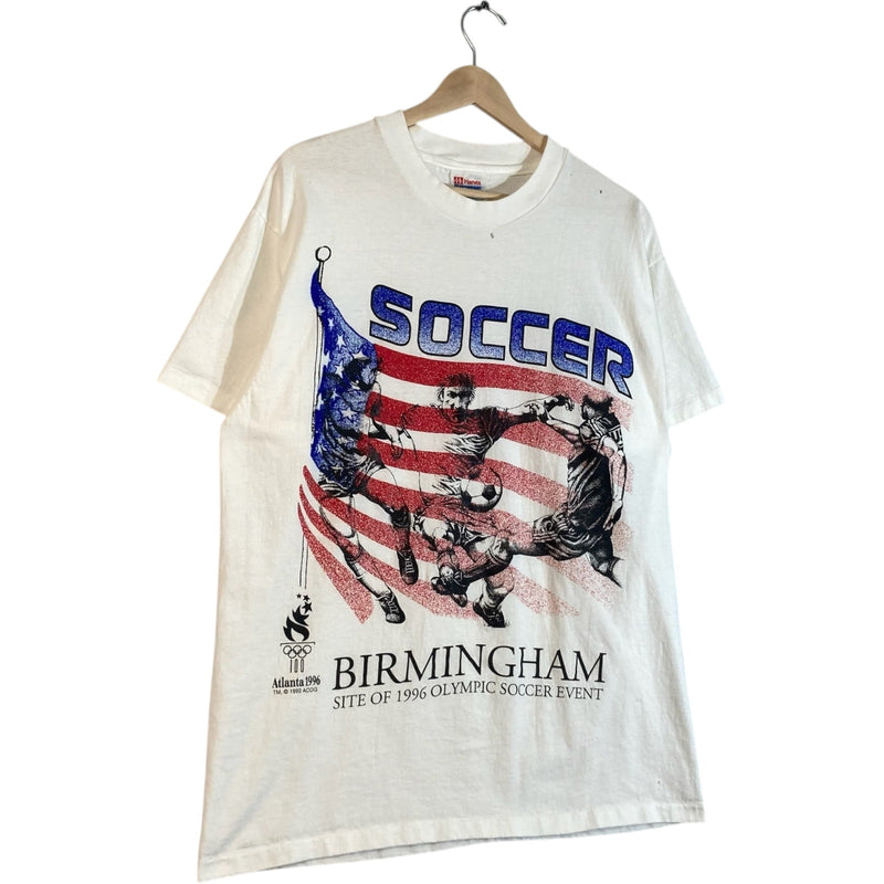 Vintage 1996 Olympic Soccer Event Tee