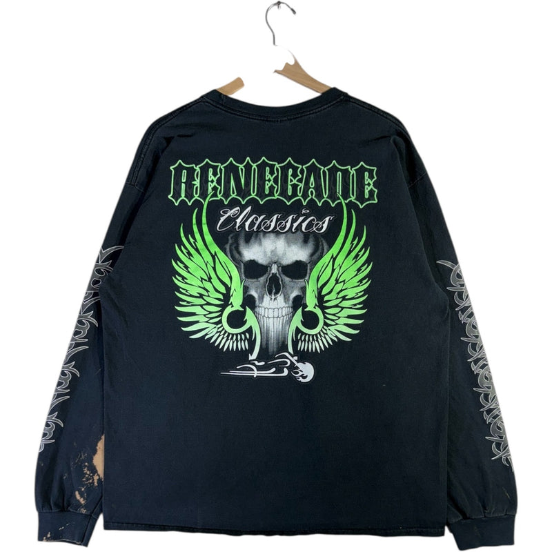 Vintage Renegade Classics Skull Wings Long Sleeve