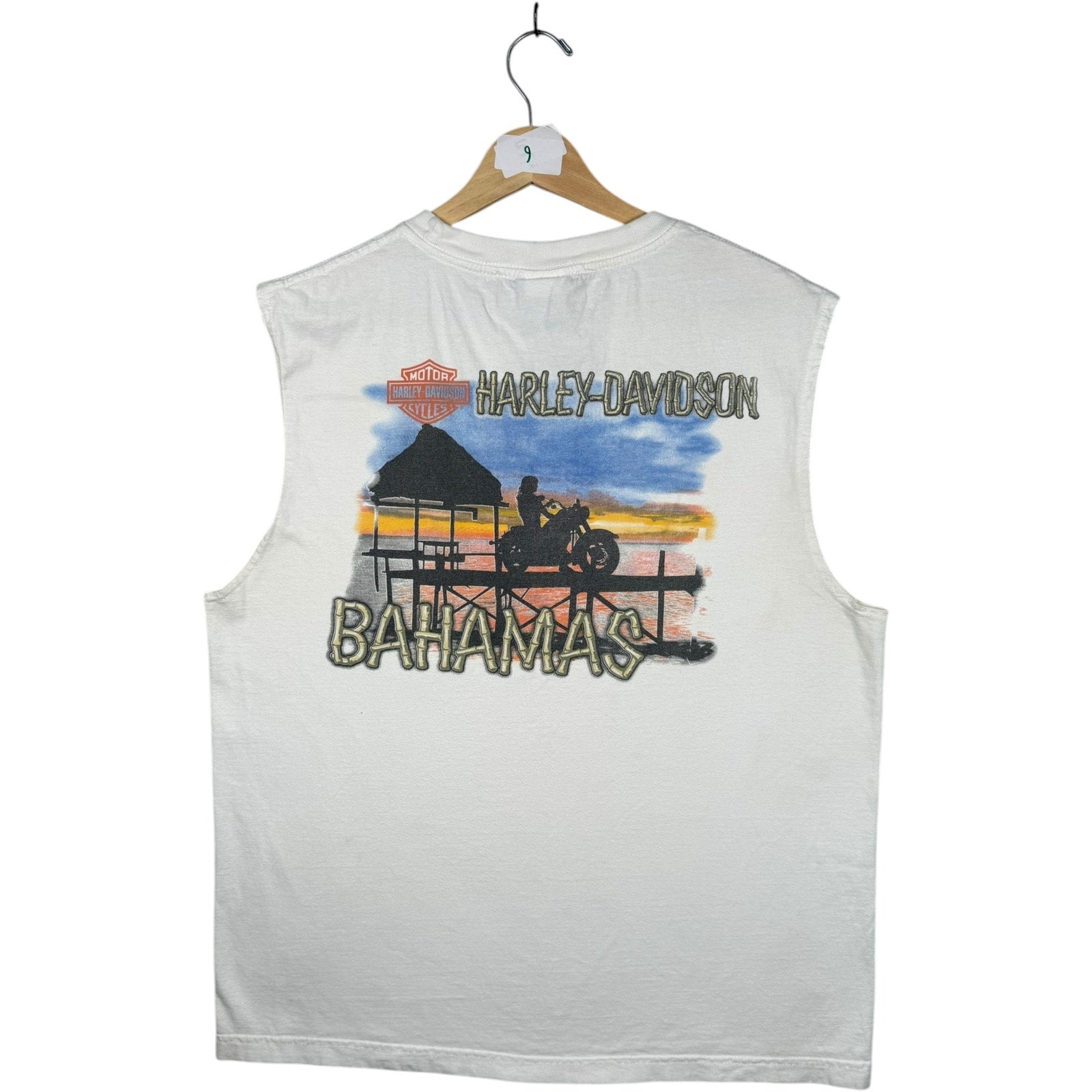 Vintage Harley Davidson Bahamas Tank Muscle Tee