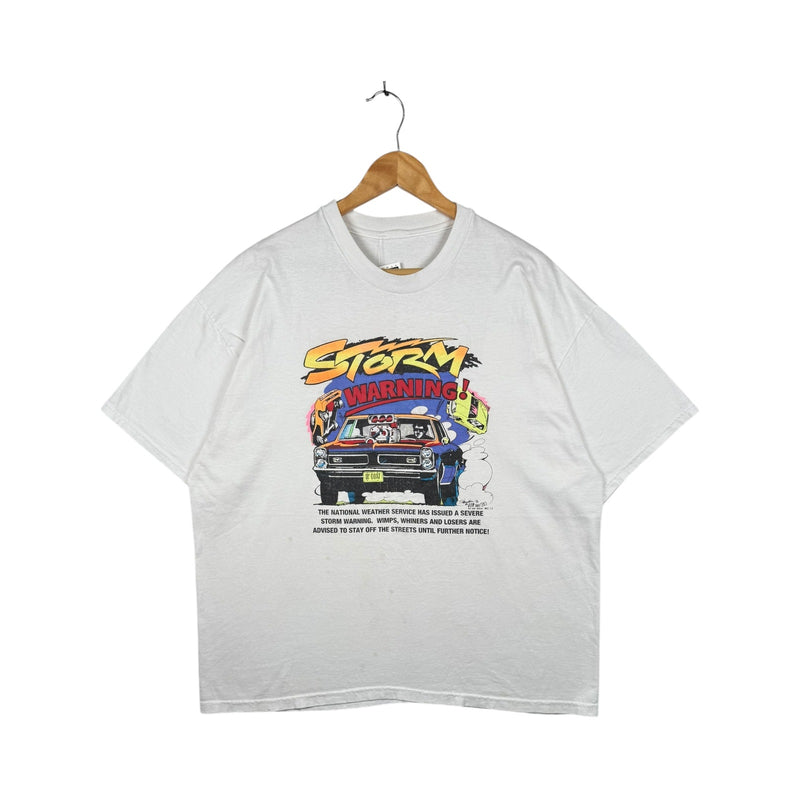 Vintage Storm Warning Car T-Shirt