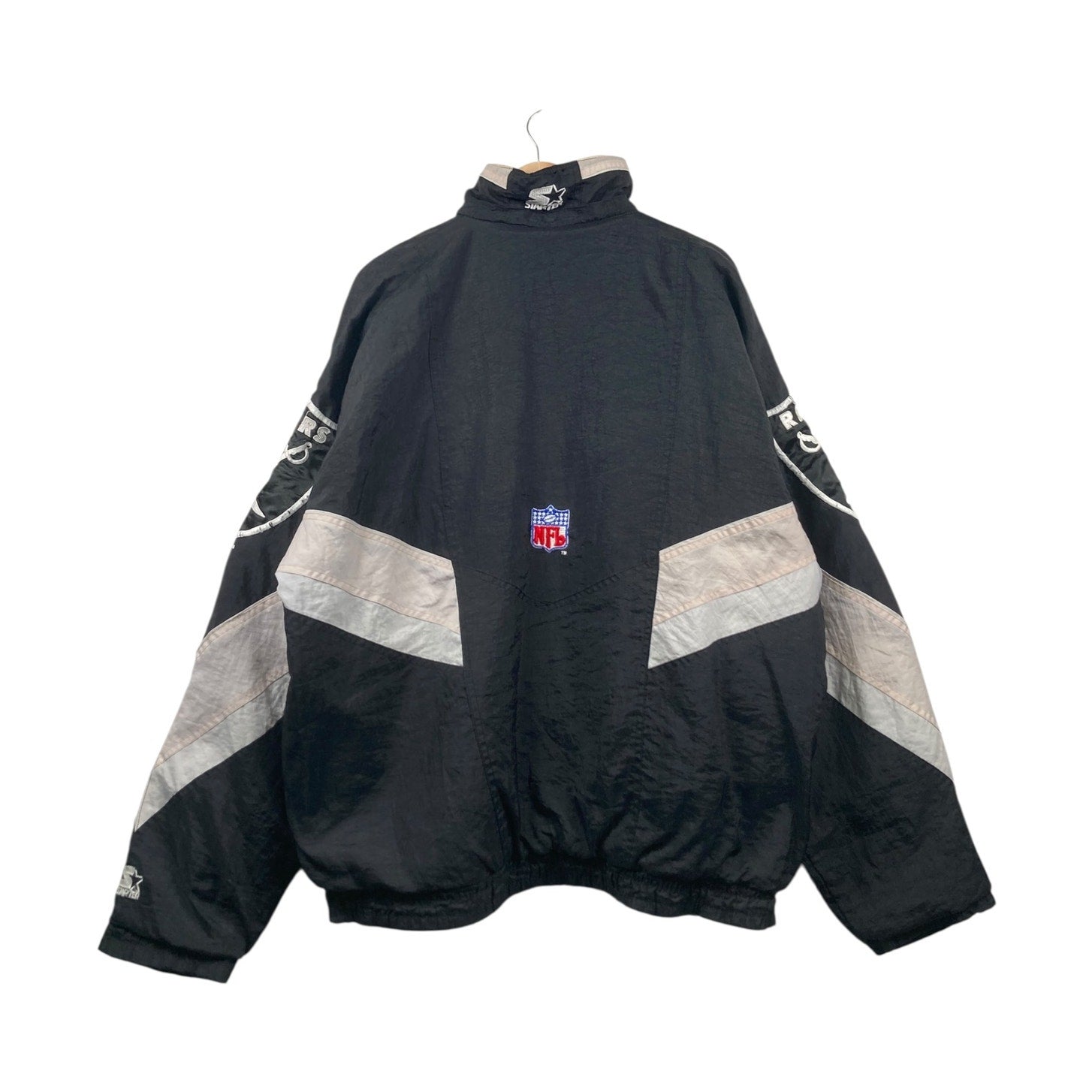 Vintage Starter Las Vegas Raiders Snap Button NFL Jacket