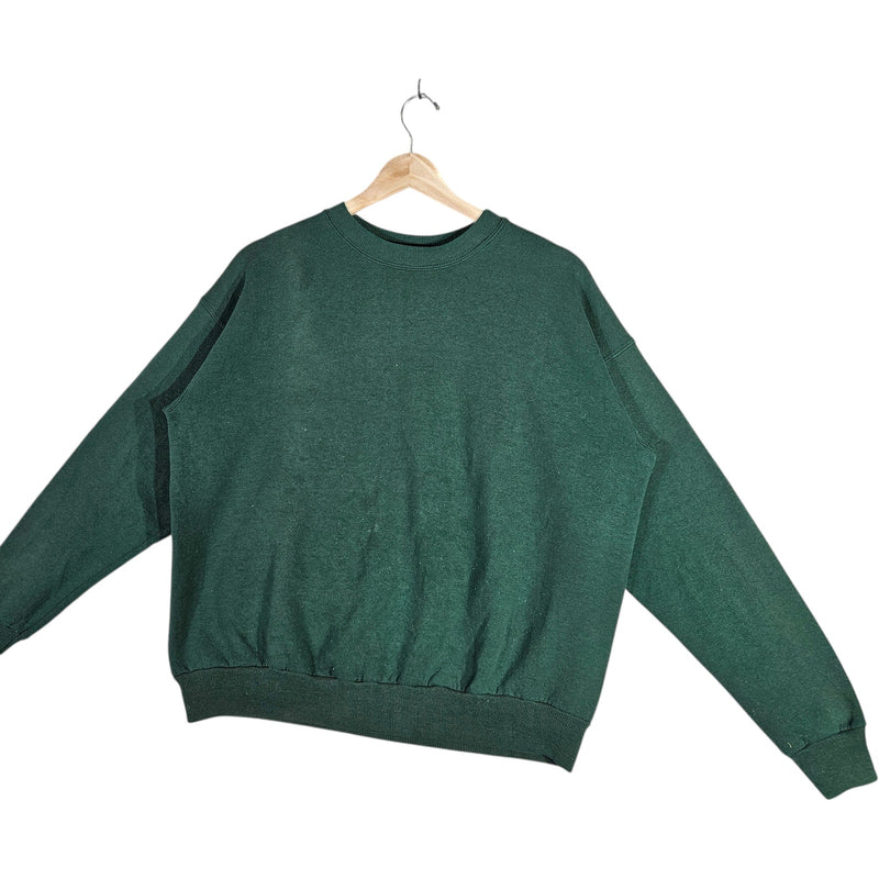 Vintage Green Blank Crewneck