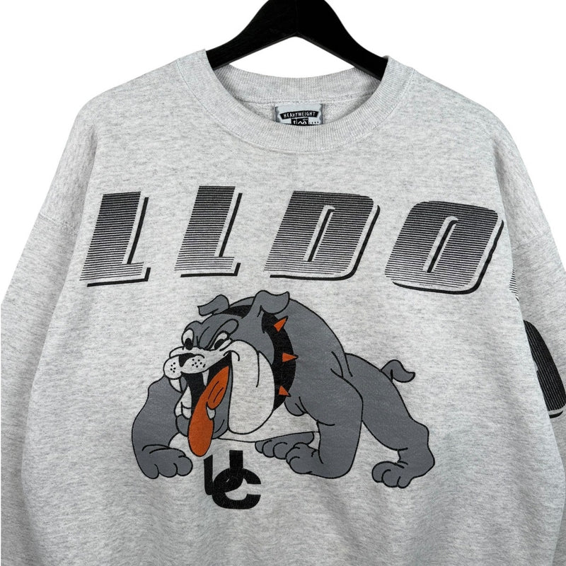 Vintage Bulldogs NCAA Crewneck
