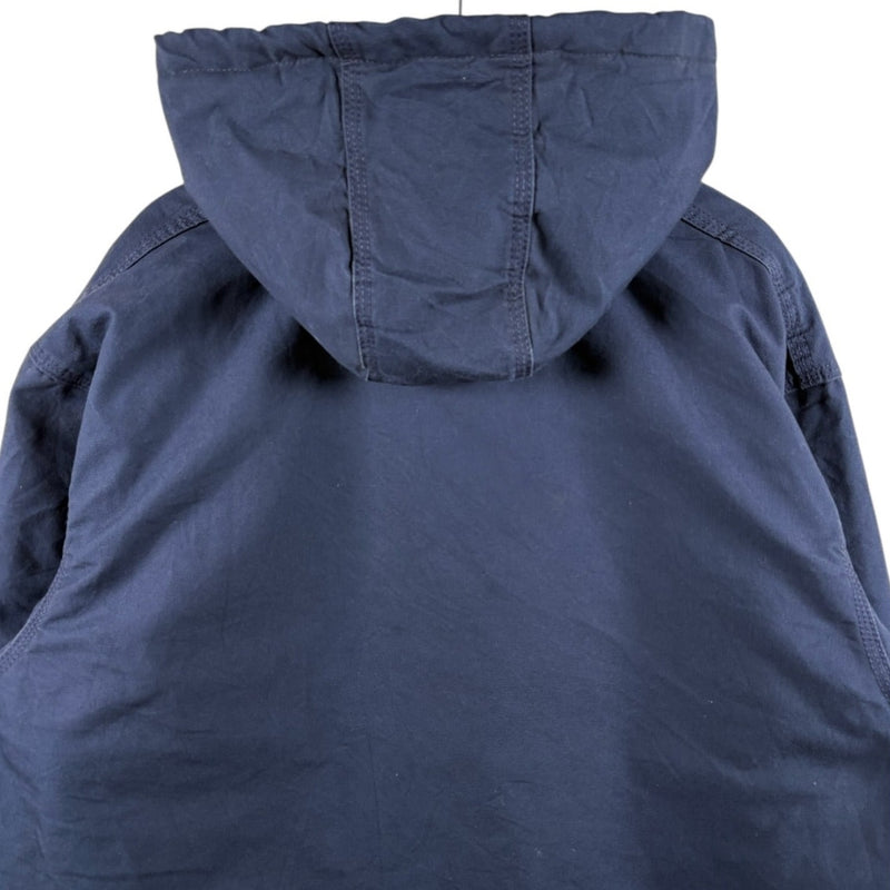 Vintage Carhartt Canvas Quilted Hooded Workwear Jacket