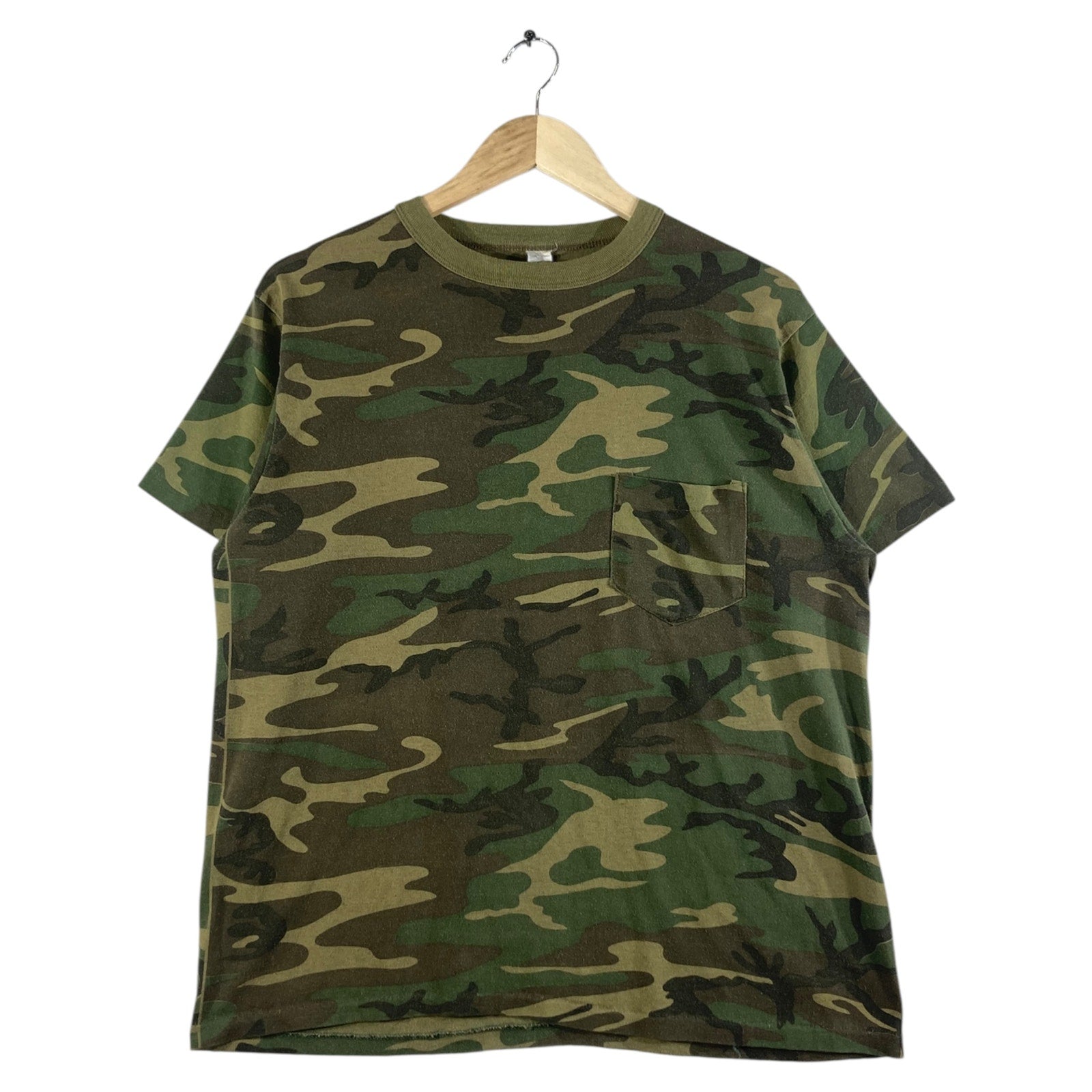 Vintage Camo Military T-Shirt