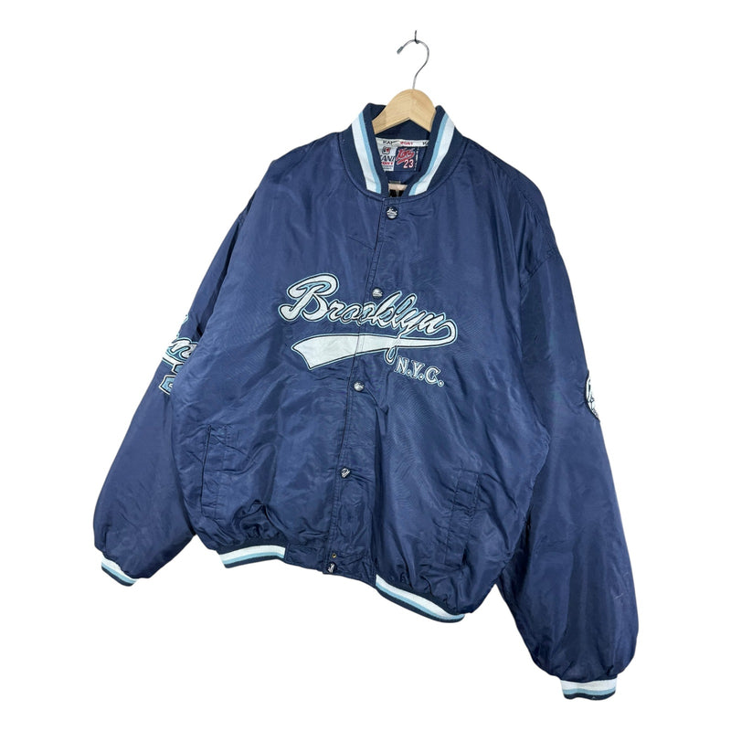 Vintage Brooklyn NYC Kani 23 Windbreaker Varsity Jacket