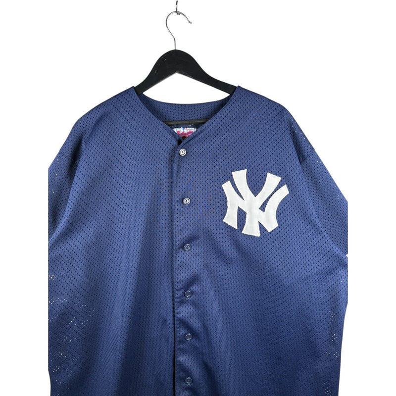 Vintage New York Yankees MLB Button Up Jersey