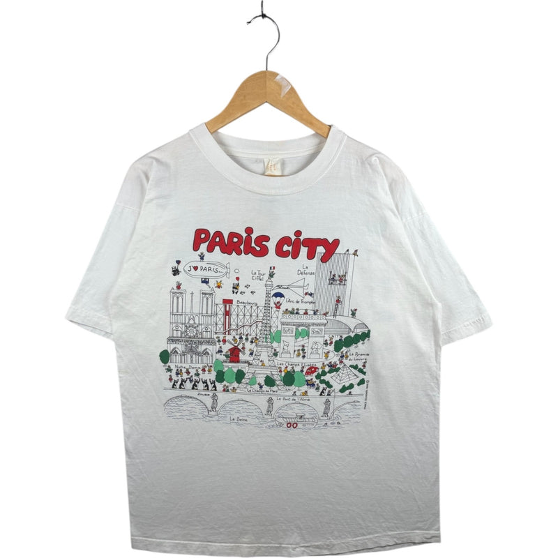 Vintage Paris City Graphic T-Shirt