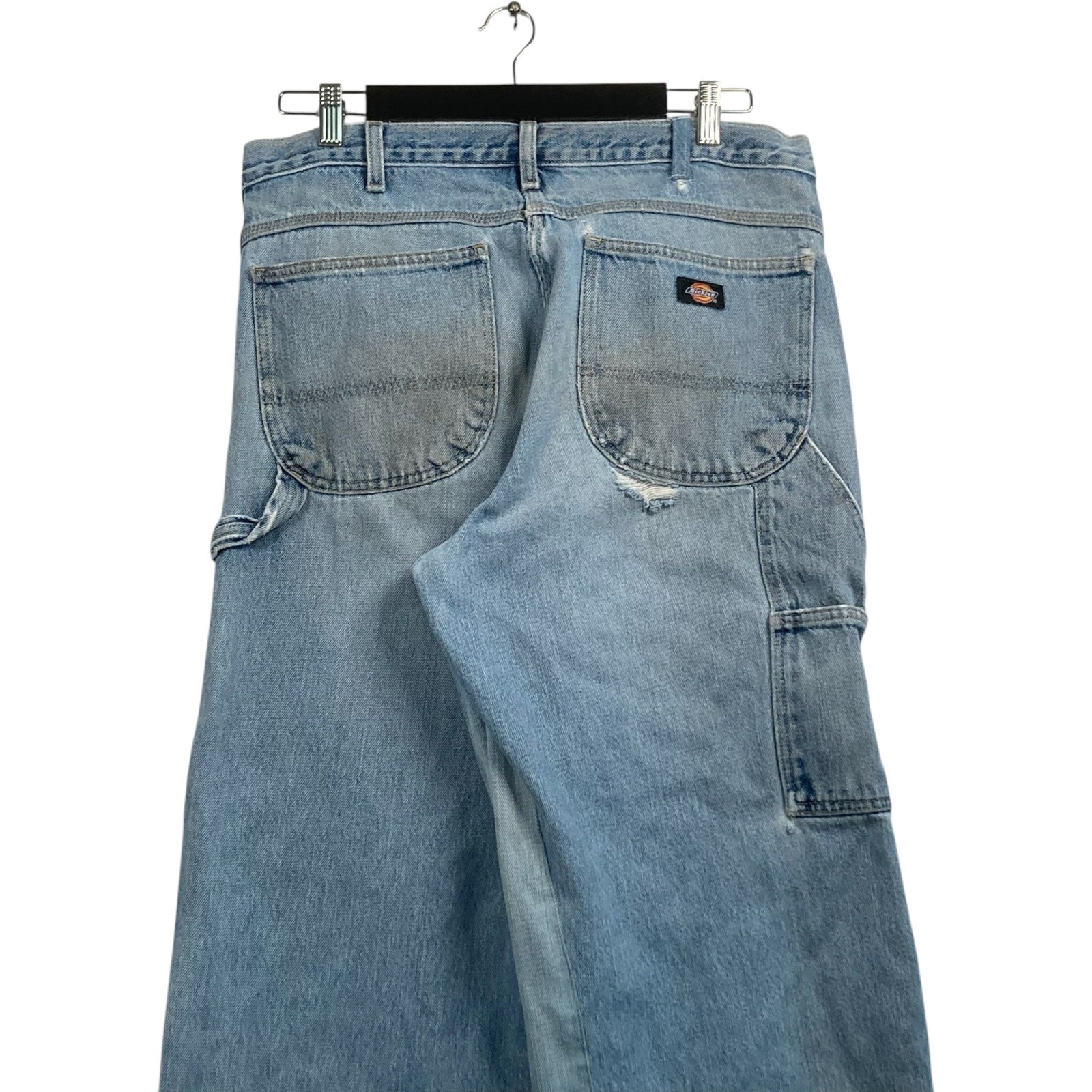 Vintage Cut & Sew Dickies Denim Carpenter Pants 34 x 30