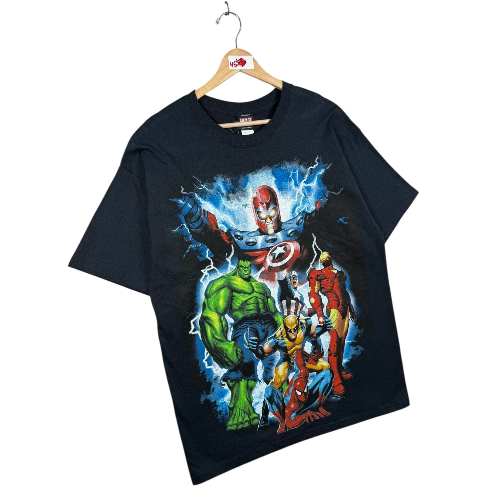 Vintage Marvel Avengers X-Men Superheroes T-Shirt
