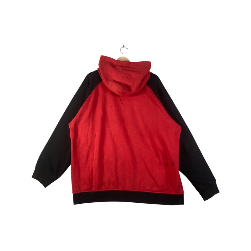 Vintage GSP Argyle Pattern Full Zip Hoodie