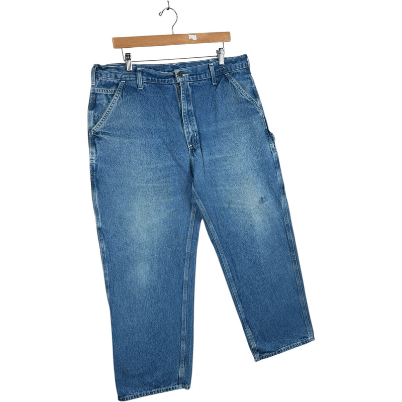 Vintage Carhartt Carpenter Utility Denim Pants 38