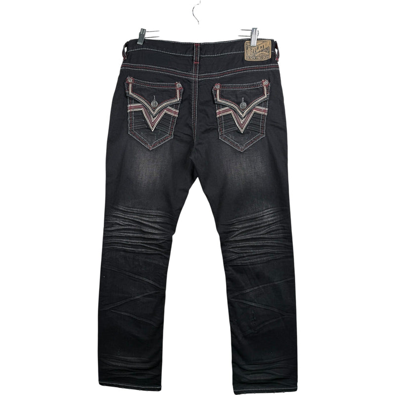 Vintage Affliction Skinny Denim Jeans 36