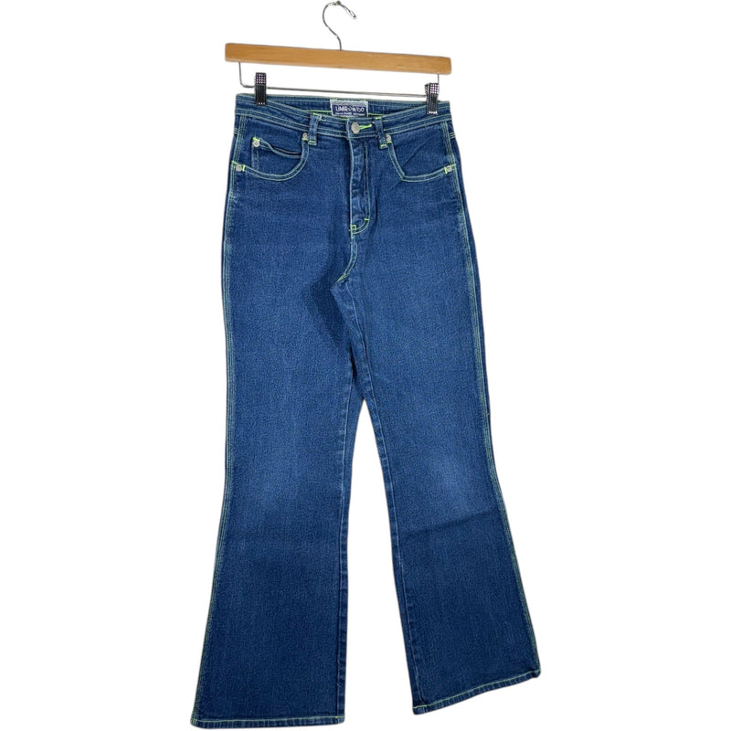 Vintage Women's Limited Too Flared Denim Jeans 14