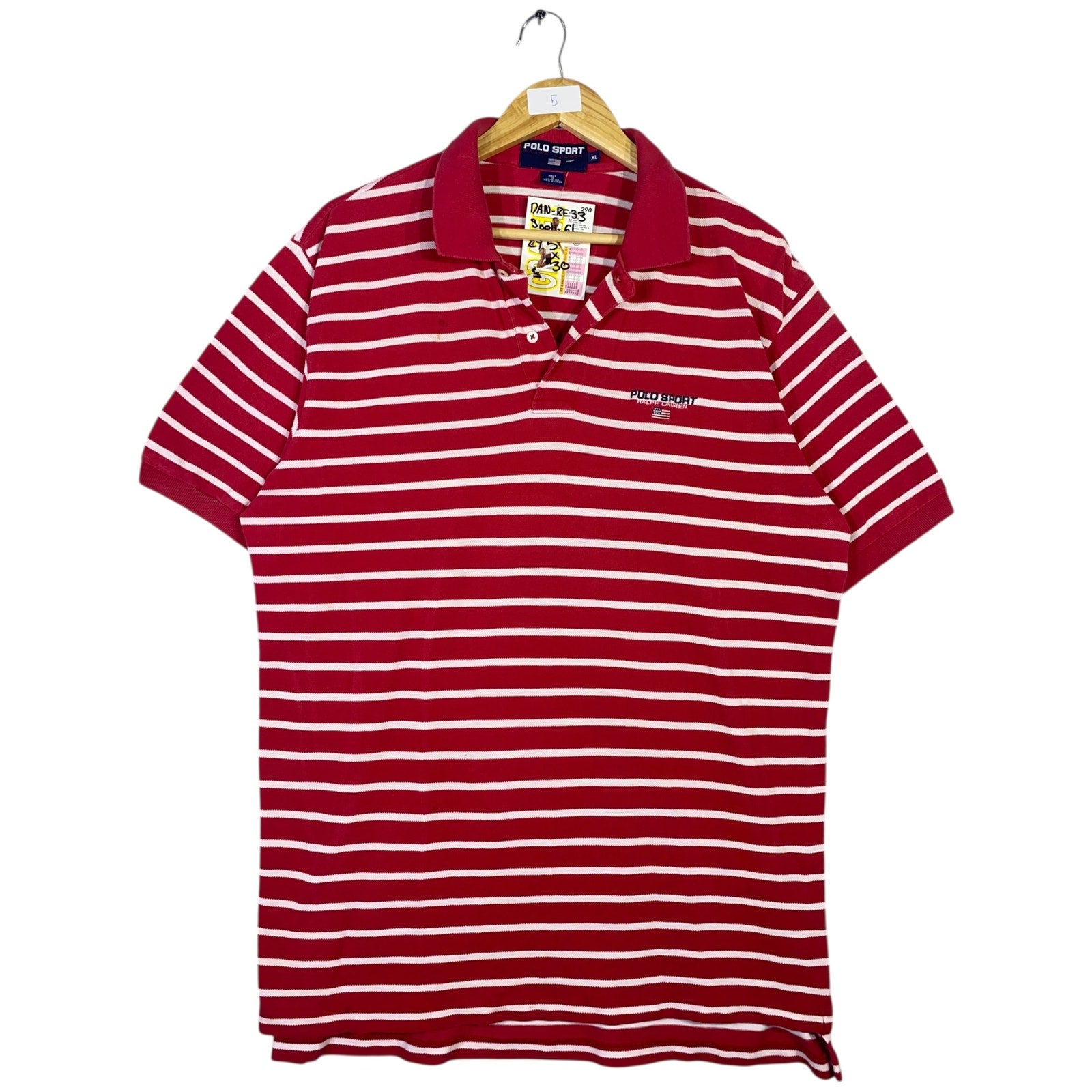 Vintage Polo Ralph Lauren Striped Short Sleeve Polo