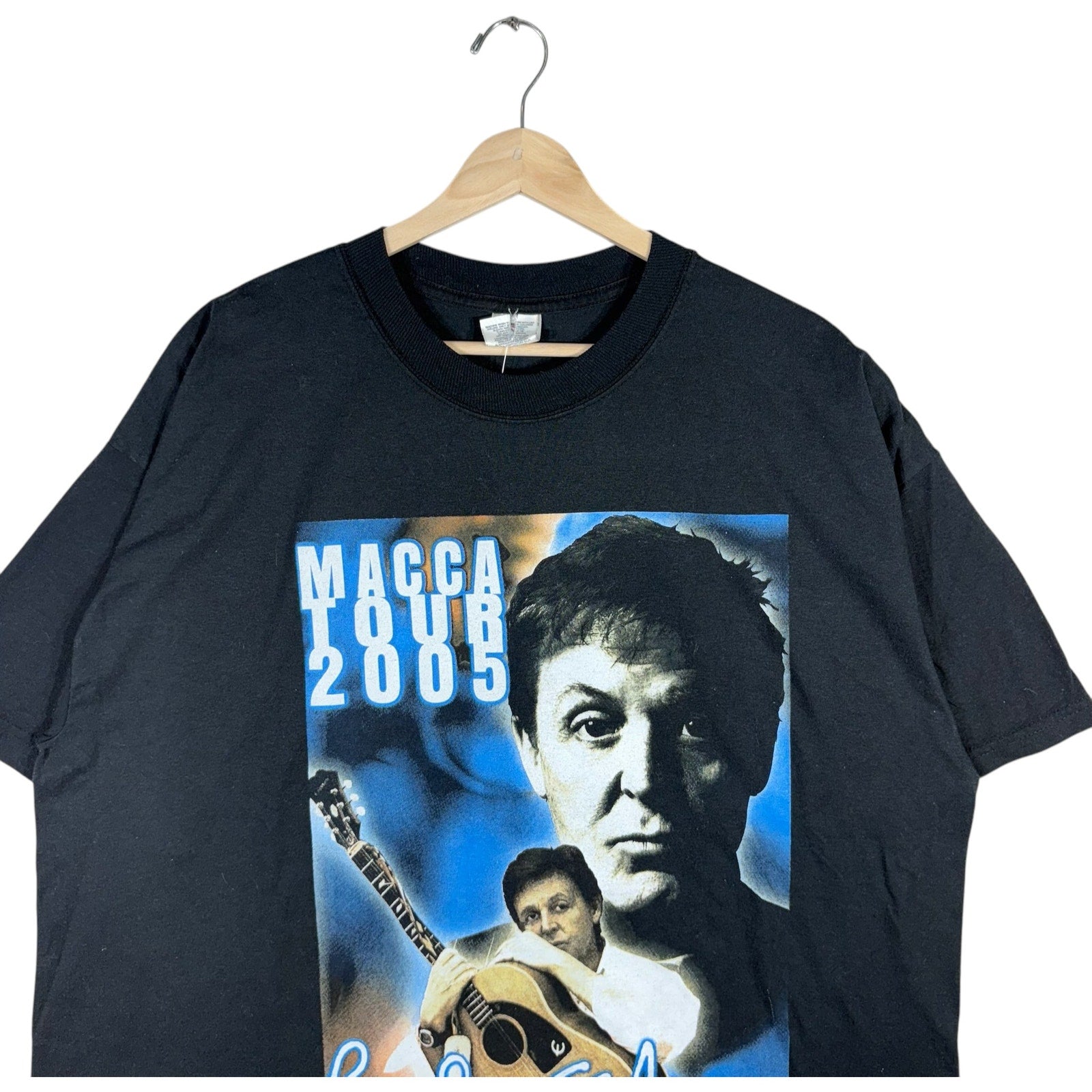 Vintage Paul McCartney Macca Tour Tee 2005