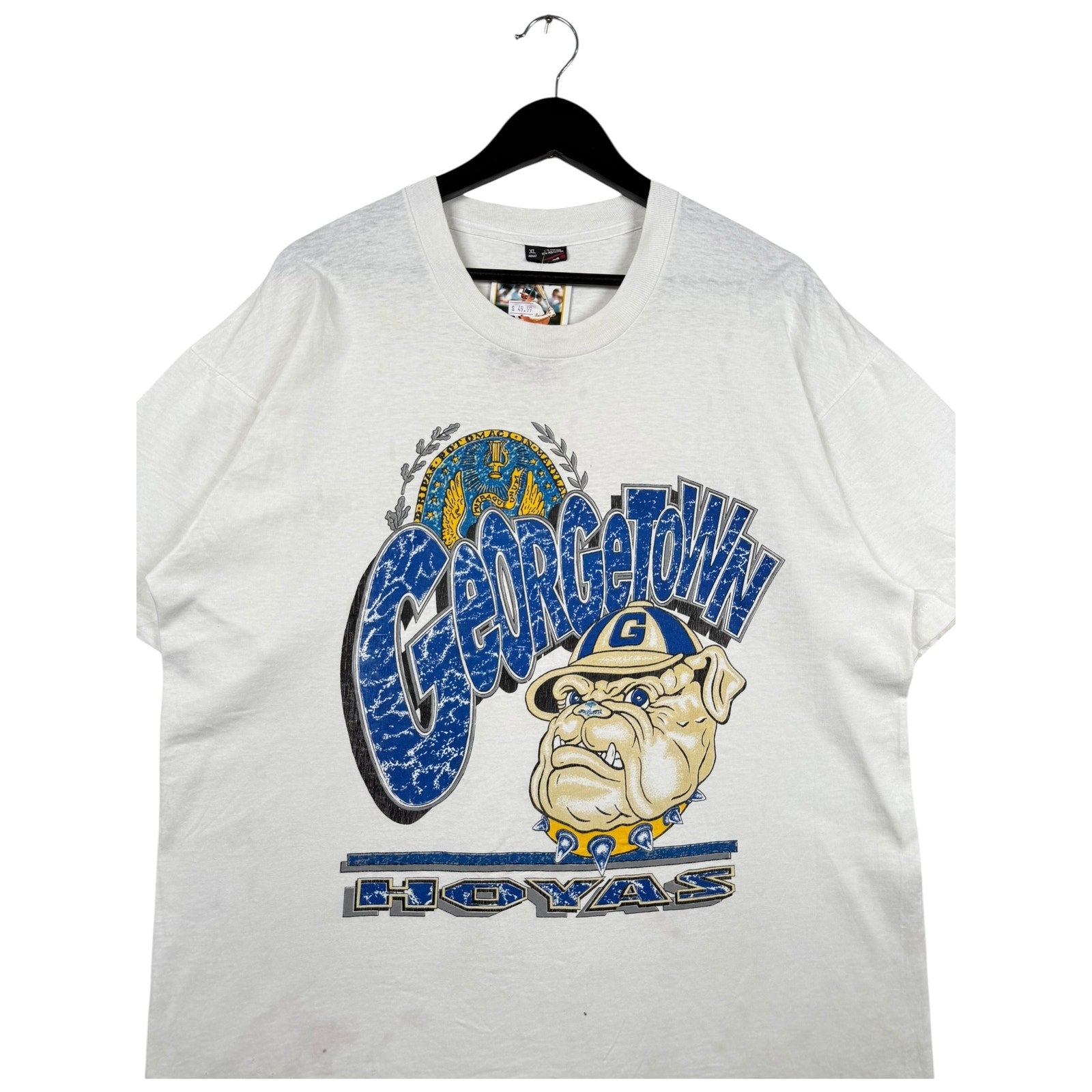 Vintage Georgetown HOYAS University Bulldog T-Shirt