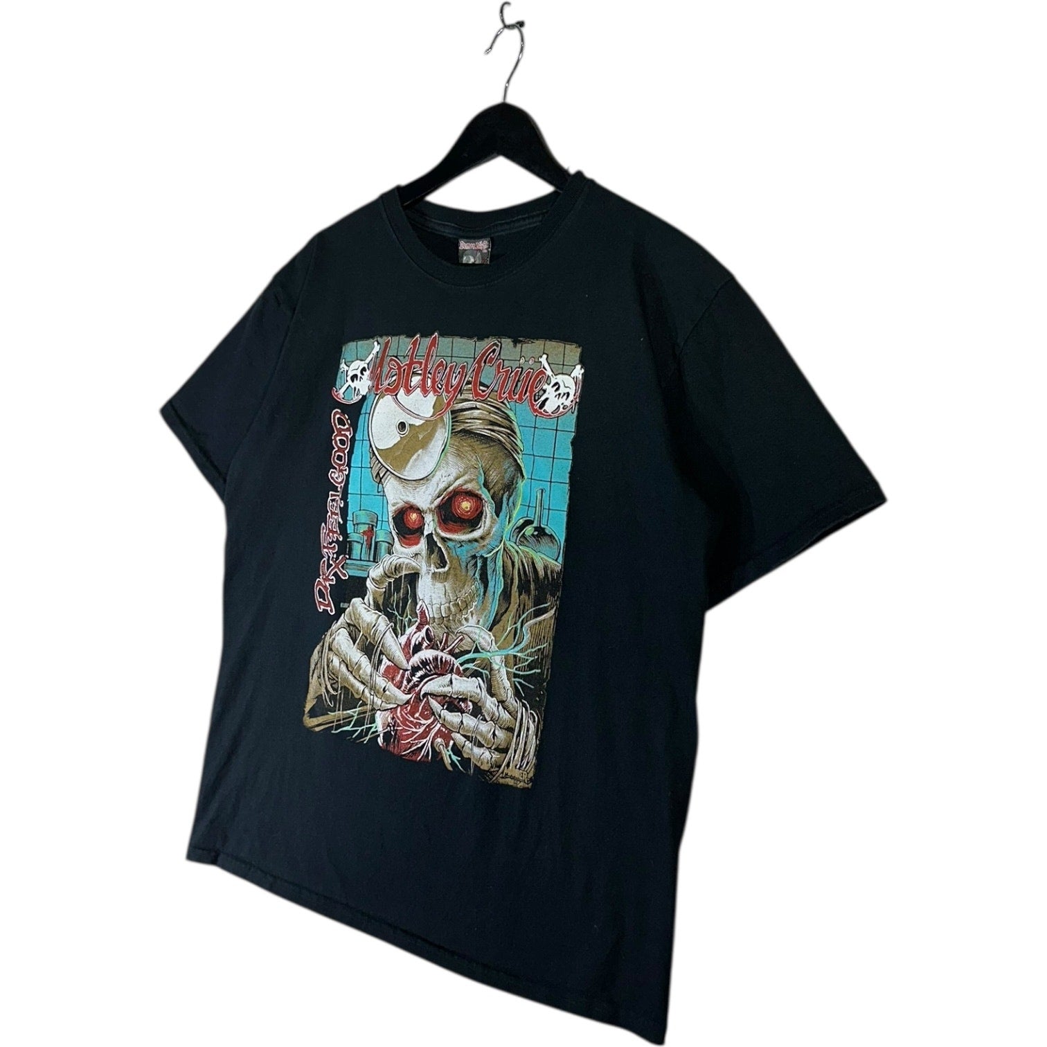 Vintage Mötley Crüe Dr. Feelgood Skeleton T-Shirt
