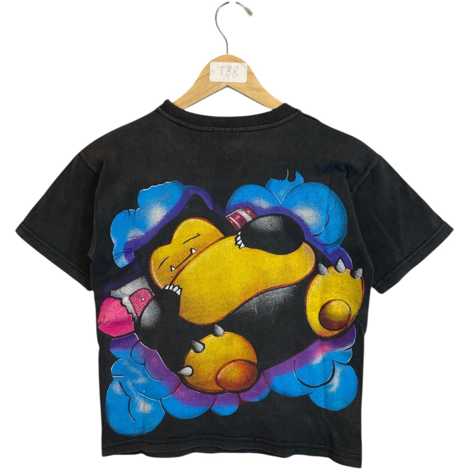 Vintage Pokemon Pikachu Snorlax T-Shirt