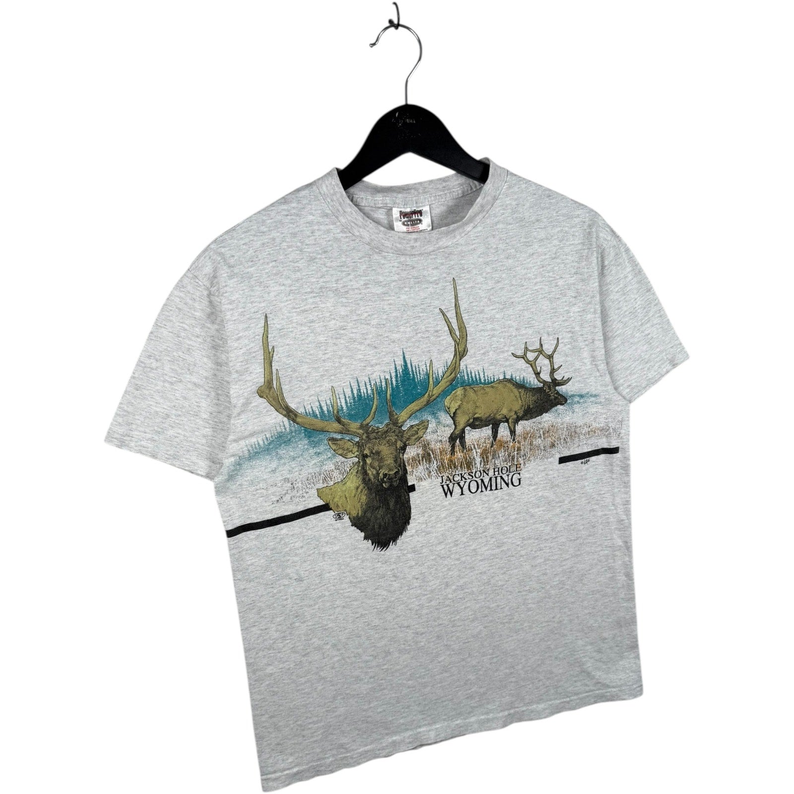 Vintage Jackson Hole Wyoming Elk T-Shirt