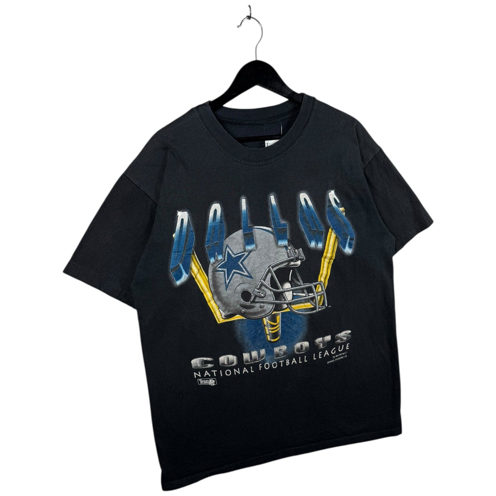 Vintage Dallas Cowboys Helmet NFL T-Shirt