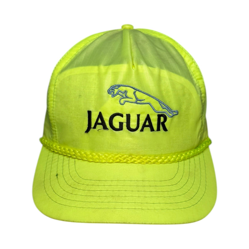 Vintage Jaguar Neon Snapback Hat OSFA