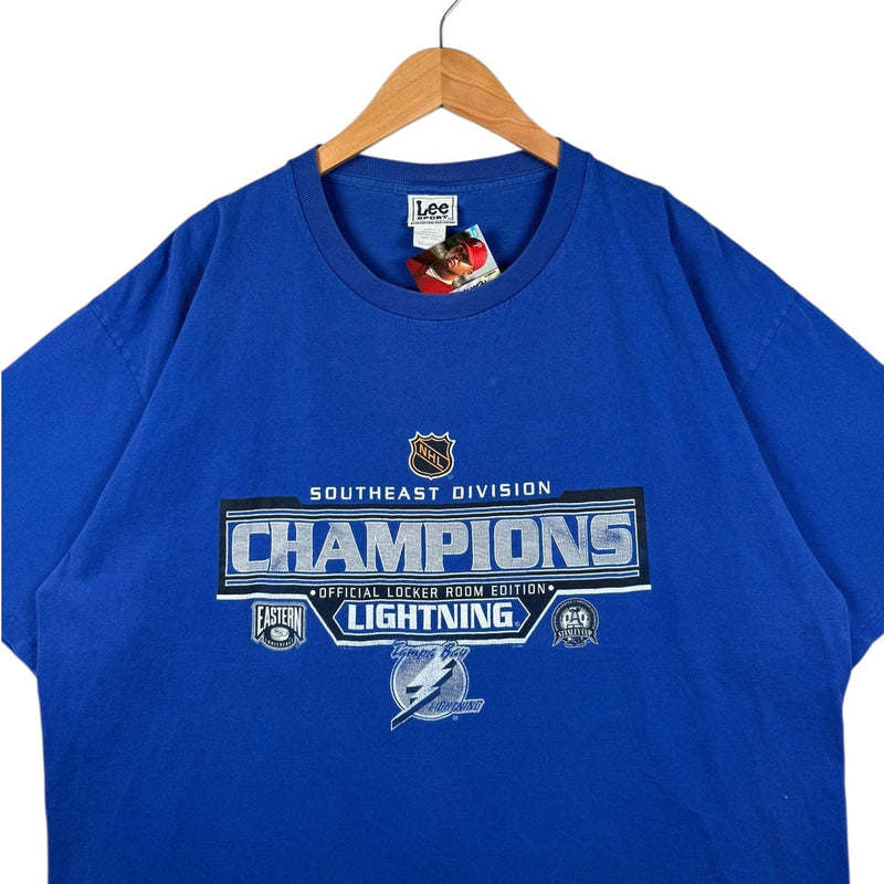 Vintage Lee Sport Tampa Bay Lightning Champions NHL T-Shirt