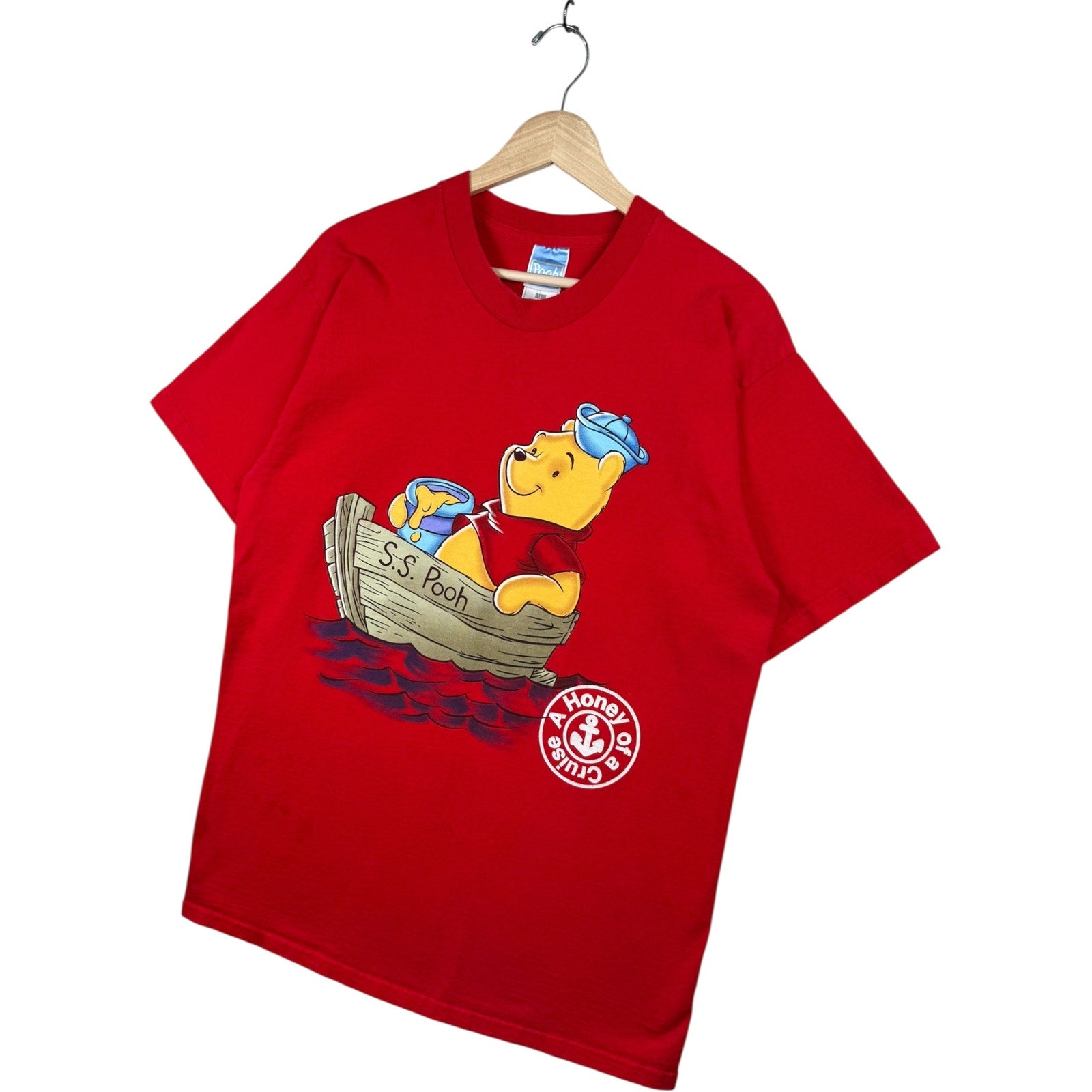 Vintage Disney Pooh A Honey Of A Cruise T-Shirt