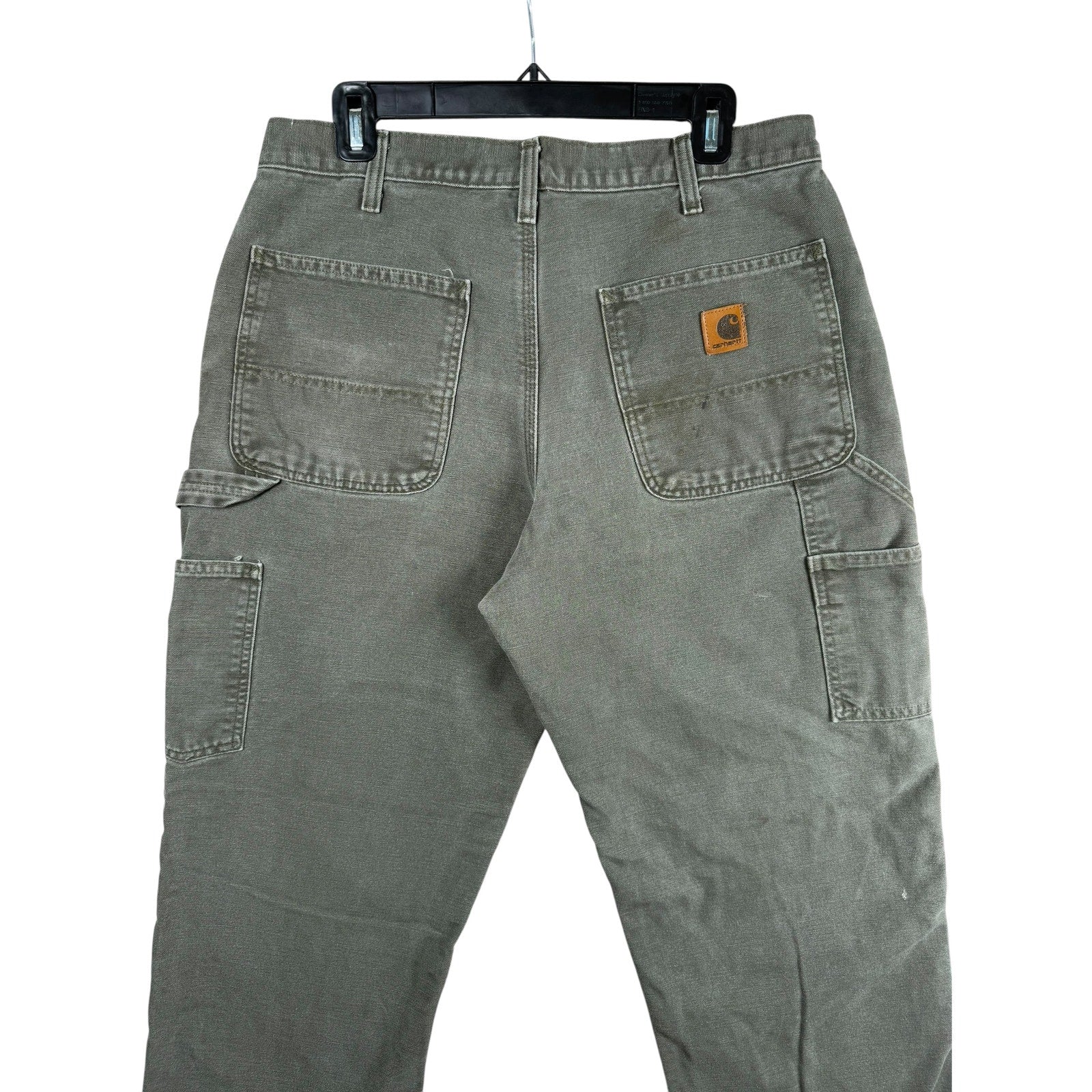 Vintage Carhartt Carpenter Canvas Work Pants 33