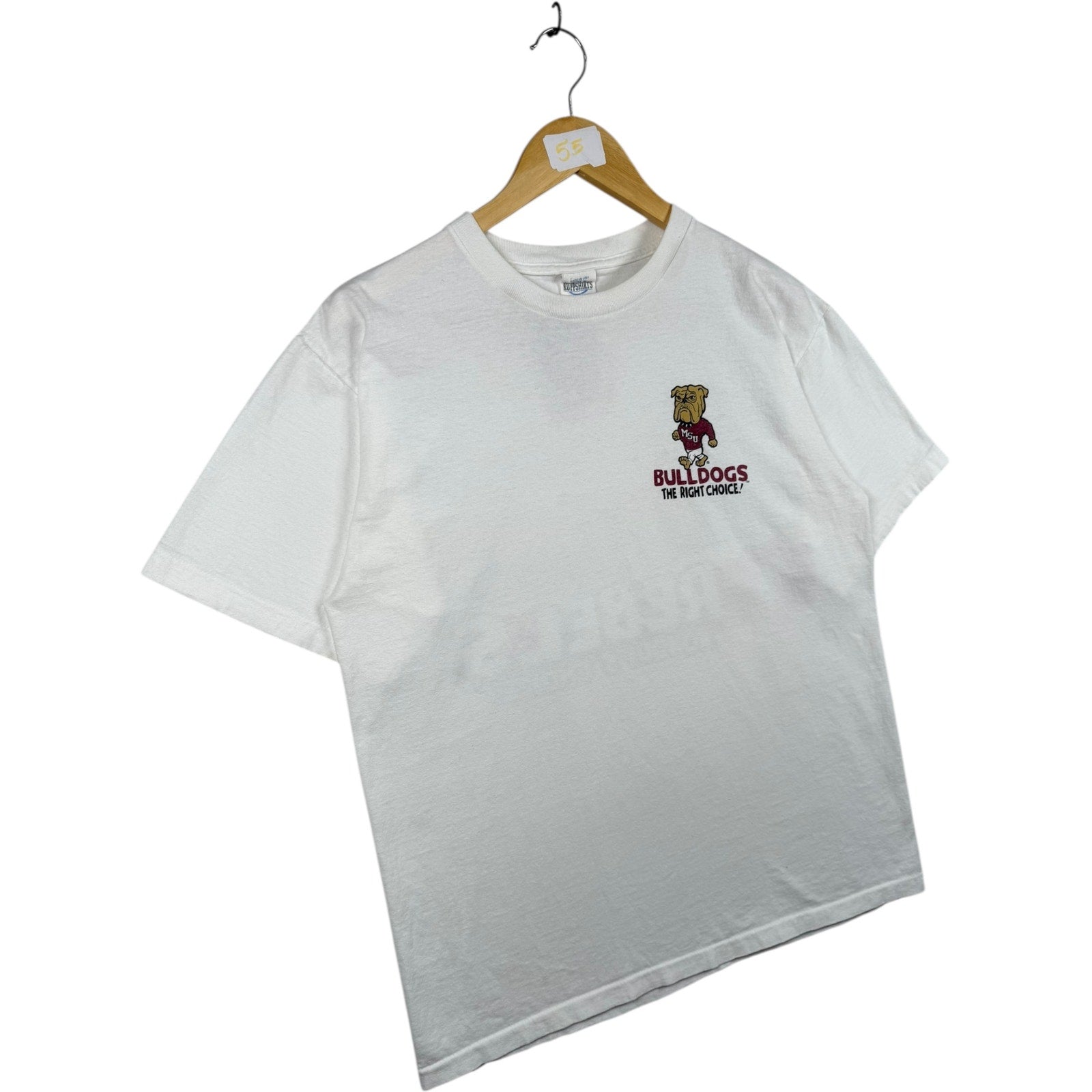 Vintage Mississippi State Bulldogs vs LSU Tigers Ole Miss Rebels T-Shirt