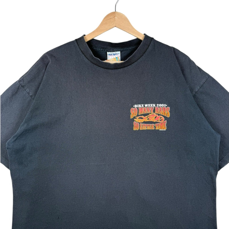 Vintage Daytona Bike Week Bar Tour 2001 T-Shirt