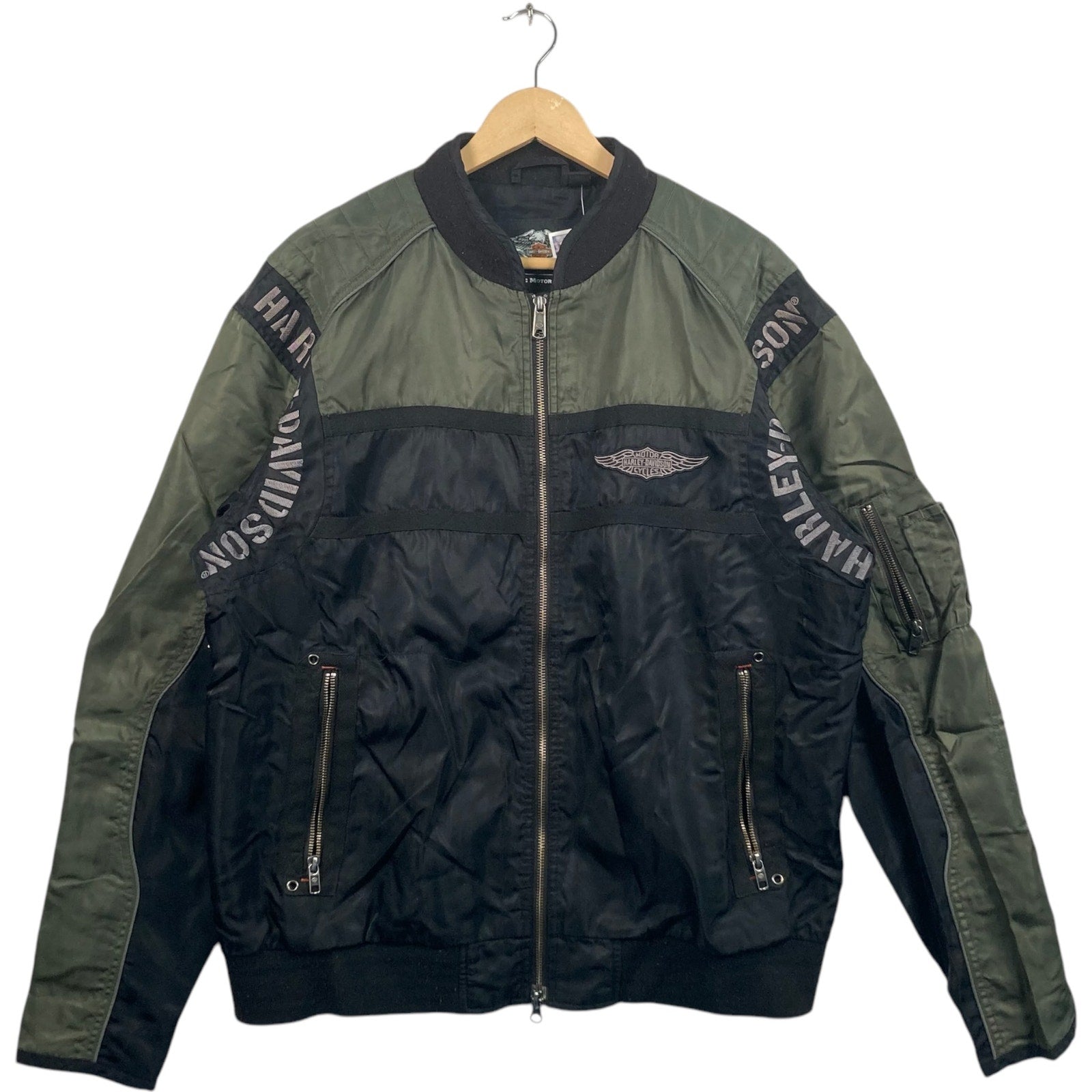 Vintage Harley Davidson Bomber Jacket