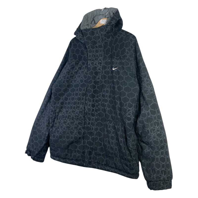 Vintage Nike Swoosh Chest Logo Reversible Jacket