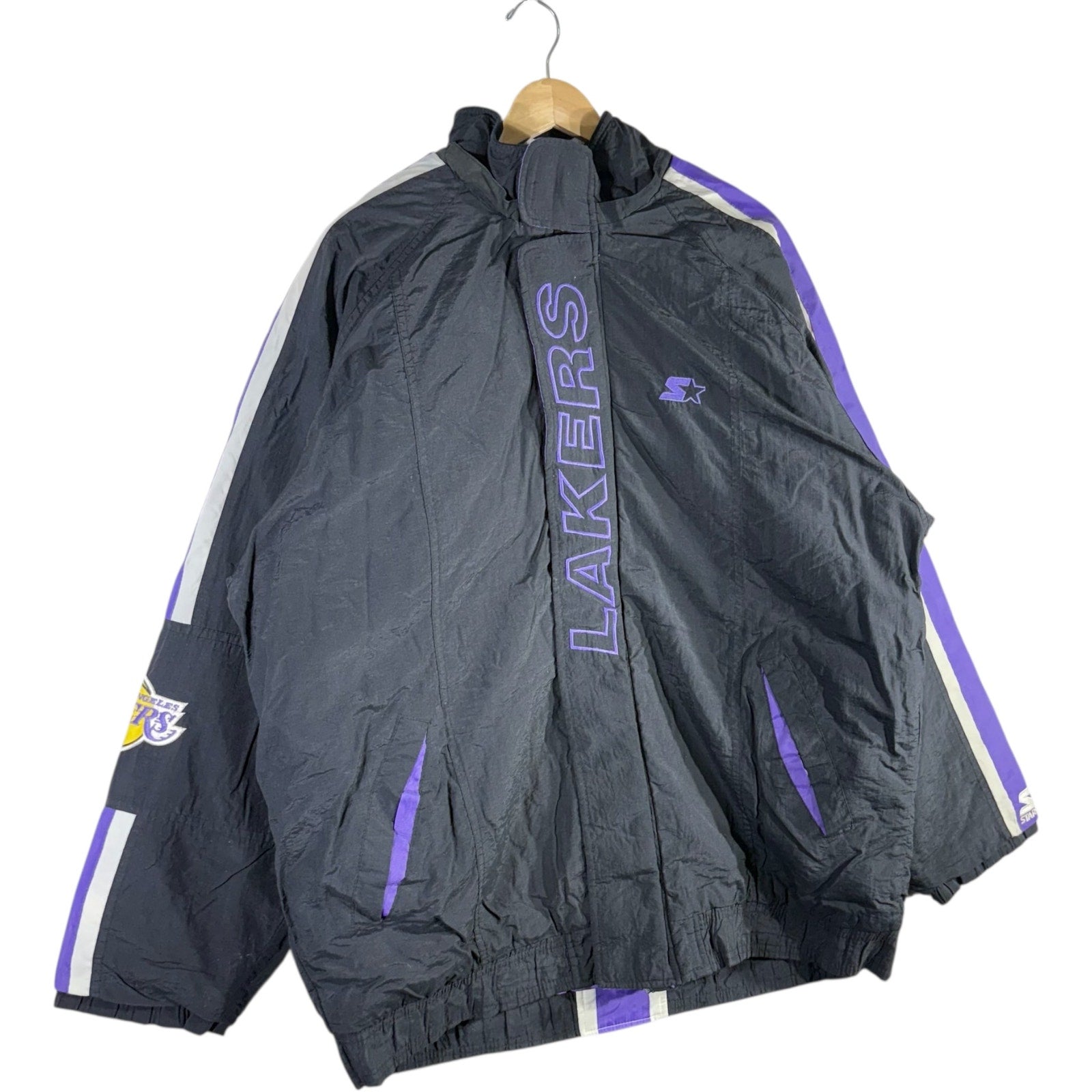 Vintage Starter Los Angeles Lakers Puffer Jacket
