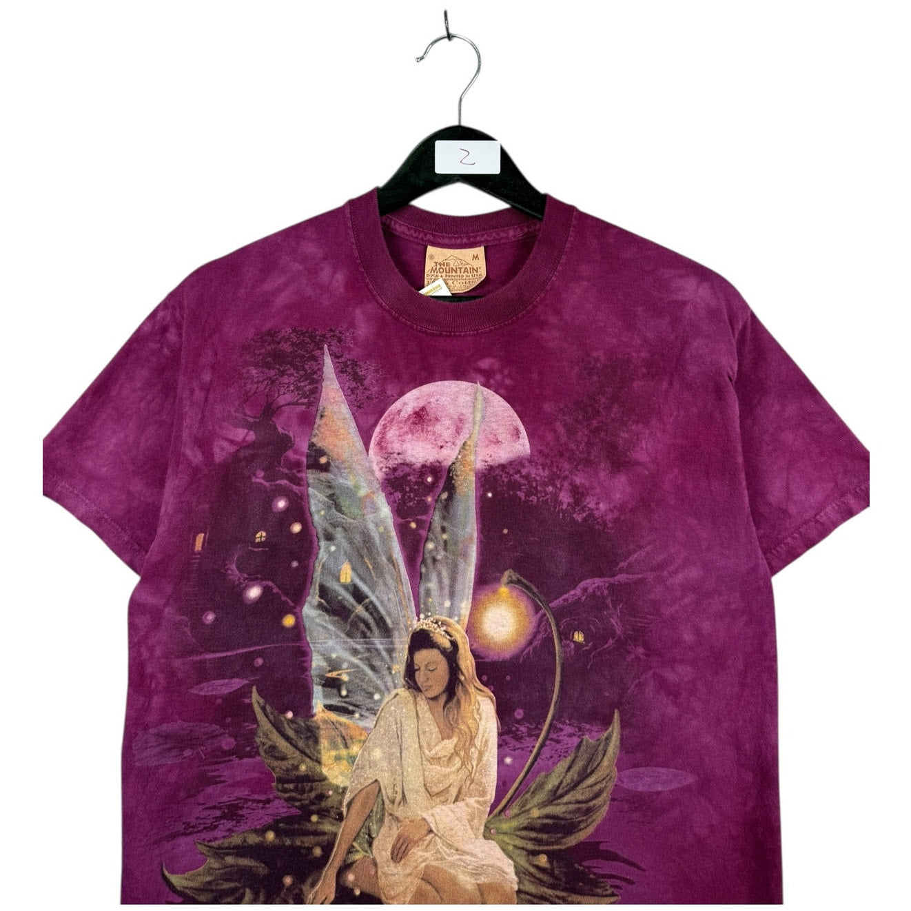 Vintage The Mountain Fairy Graphic Tie Dye T-Shirt