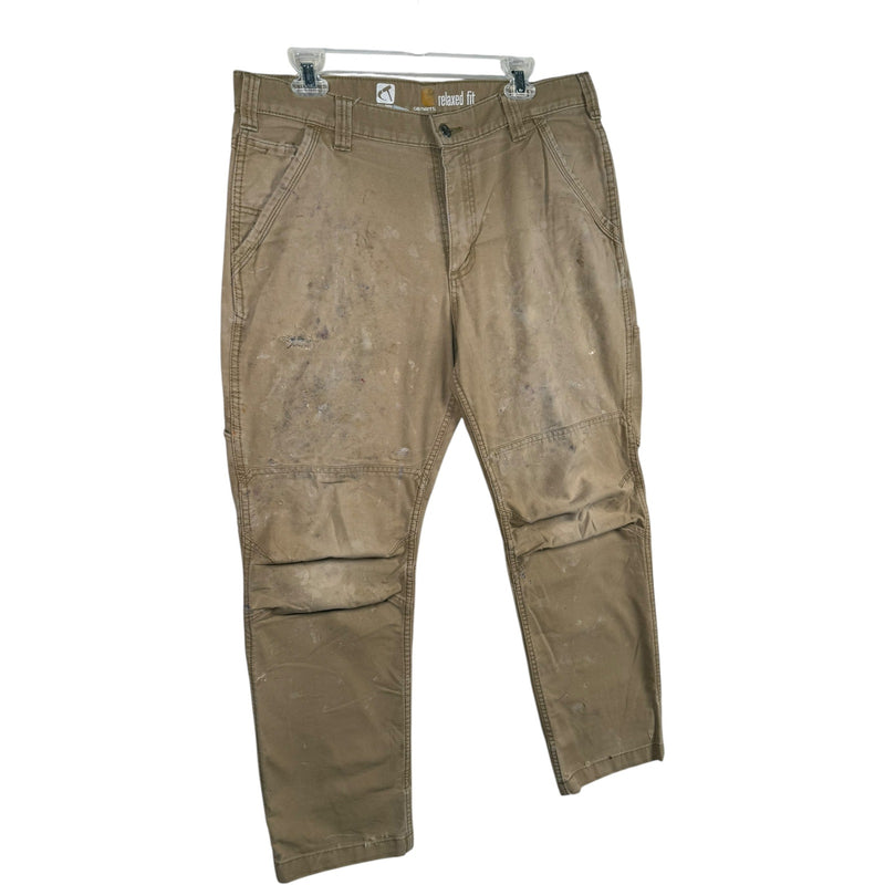 Vintage Carhartt Distressed Double Knee Carpenter Pants 36