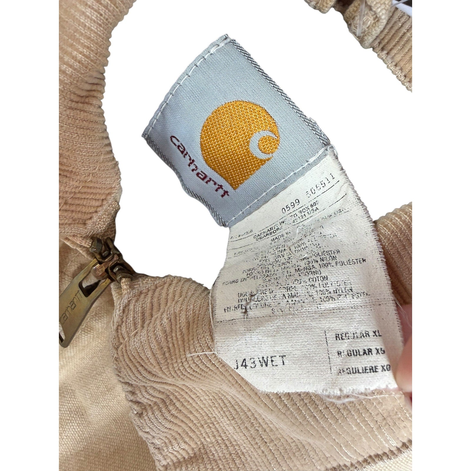 Vintage Carhartt Detroit Full Zip Workwear Jacket